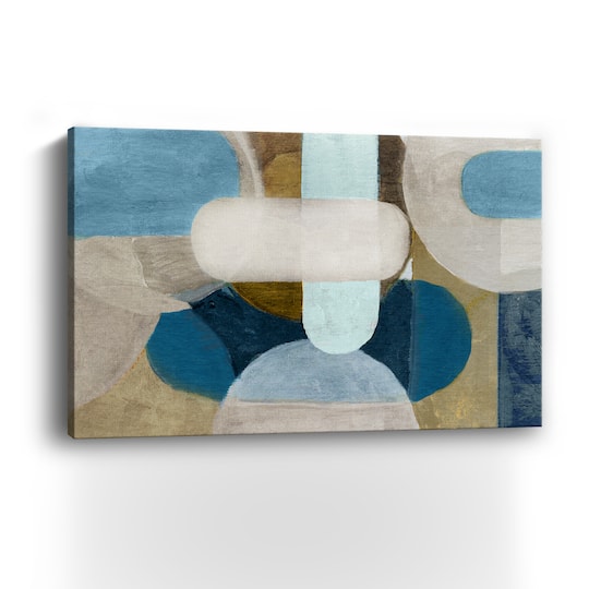 Lumaprints Hues of Indigo I Canvas Giclée Wall Art